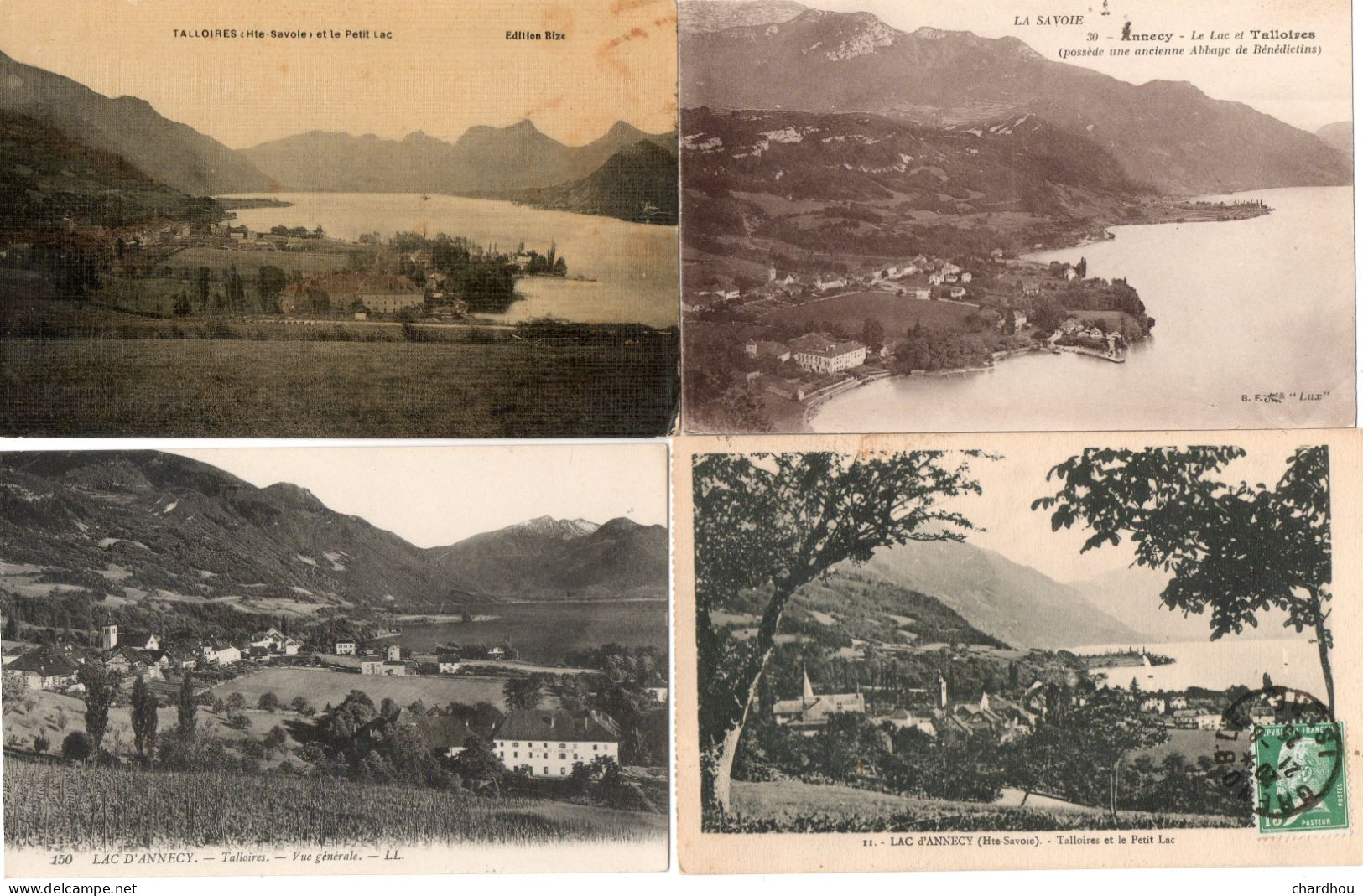 TALLOIRES // Lot 17 // Lot De 10 Cartes - Talloires