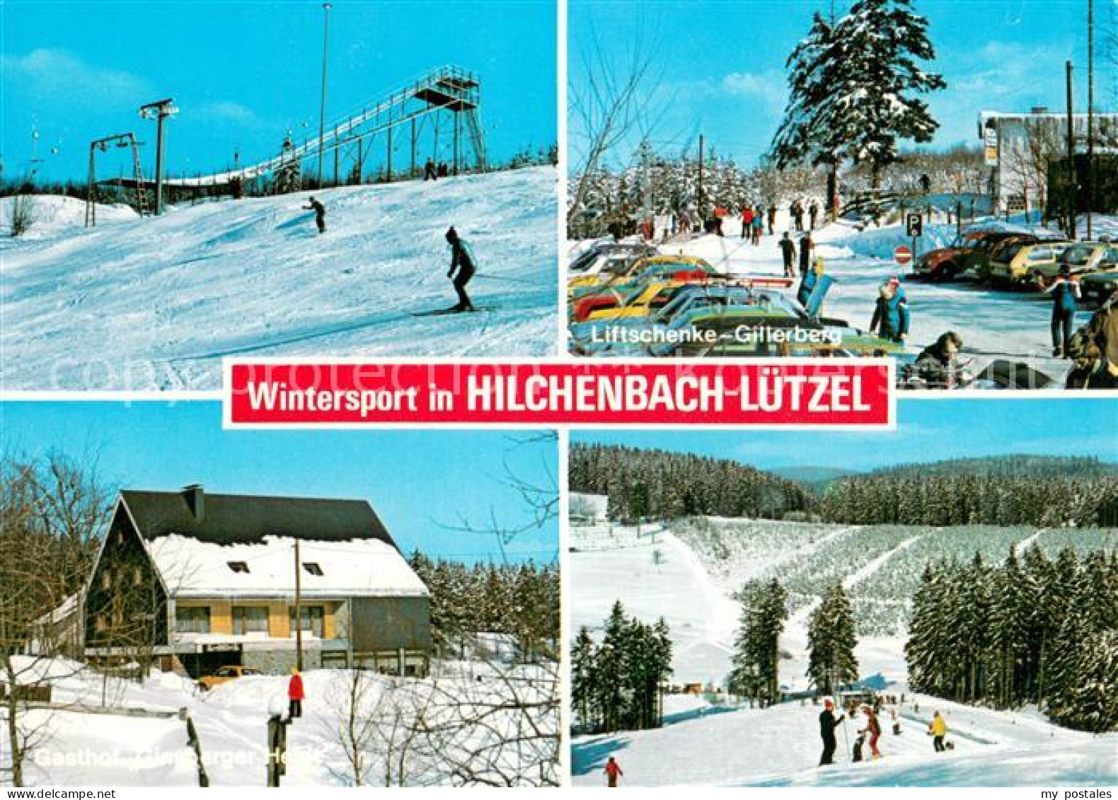 73780110 Luetzel Hilchenbach Wintersport In Rothaargebirge Liftschenke Gillerber - Hilchenbach