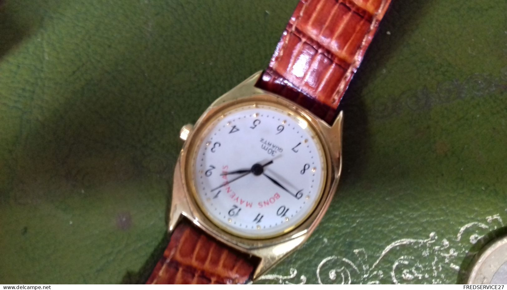 B18 / MONTRE PUBLICITAIRE BON MAYENNAIS 30M QUARTZ - Watches: Modern