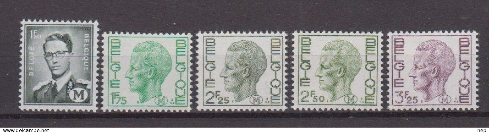 BELGIË - OBP - 1967/75 - M1/5 - MNH** - Stamps [M]