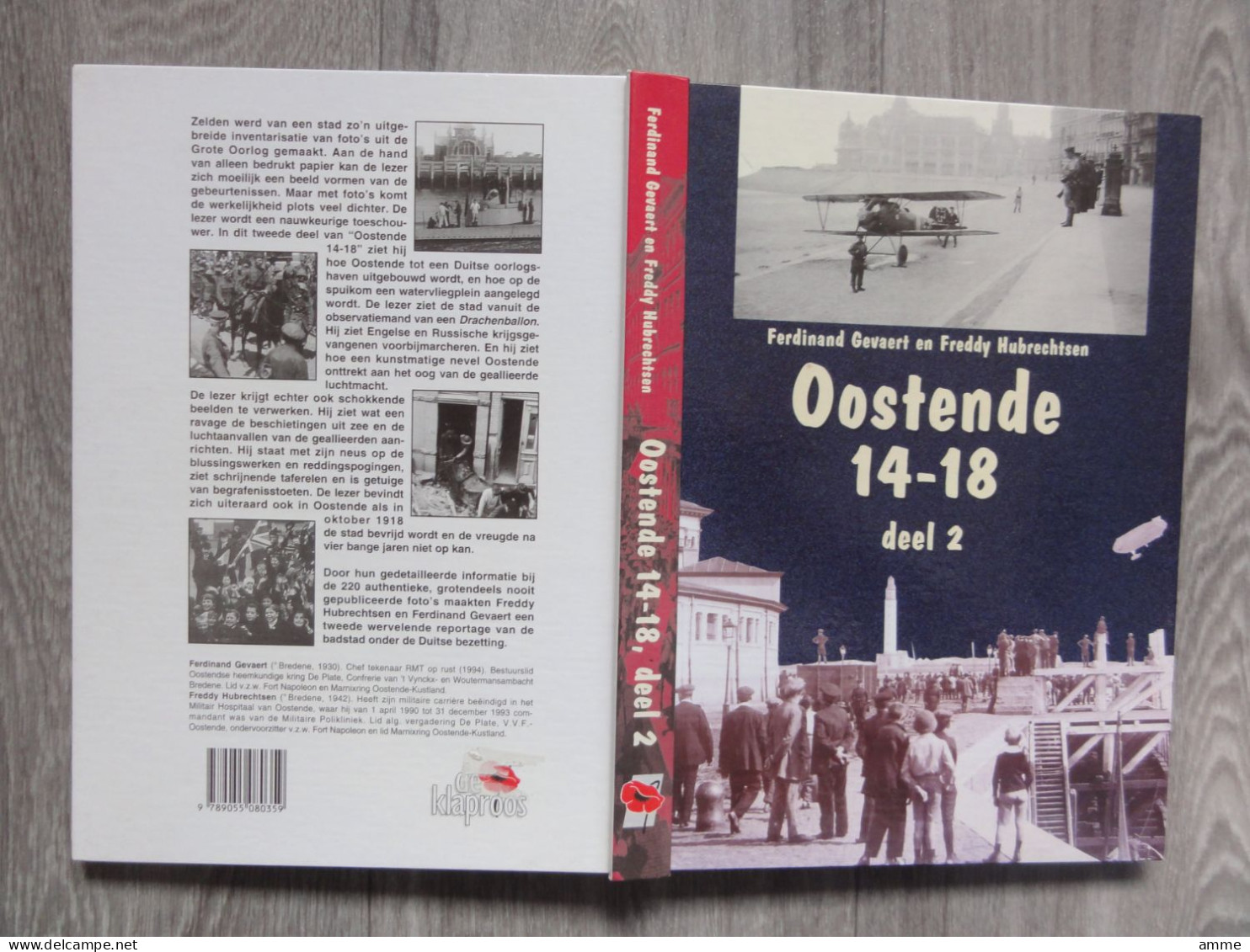 Oostende  * (Boek)  Oostende Onder Duitse Bezetting 1914-18   (deel 2) - War 1914-18