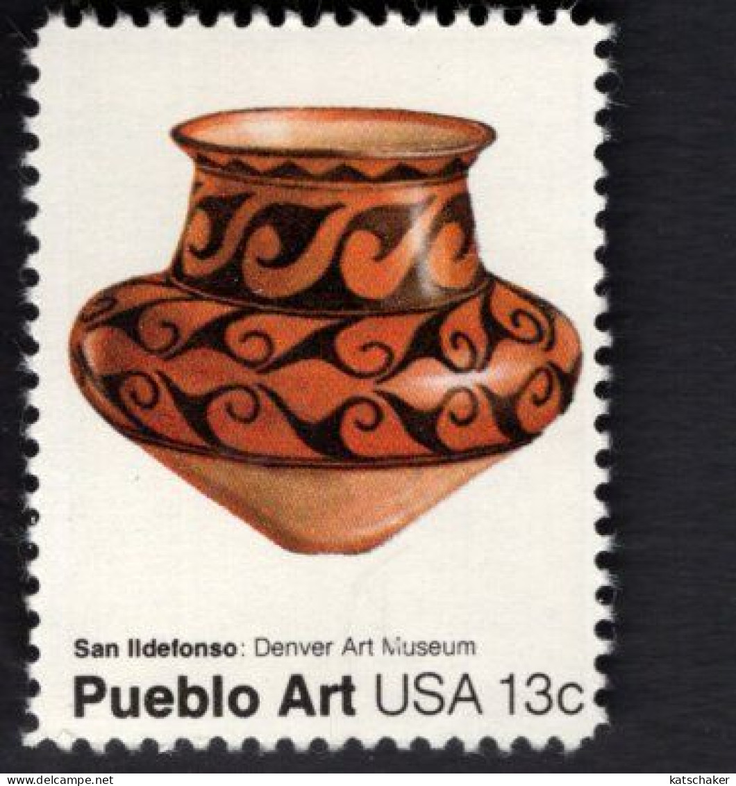 206105279 1977 SCOTT 1707 (XX) POSTFRIS MINT NEVER HINGED - Pueblo Pottery SAN LIDELONSO - Ongebruikt