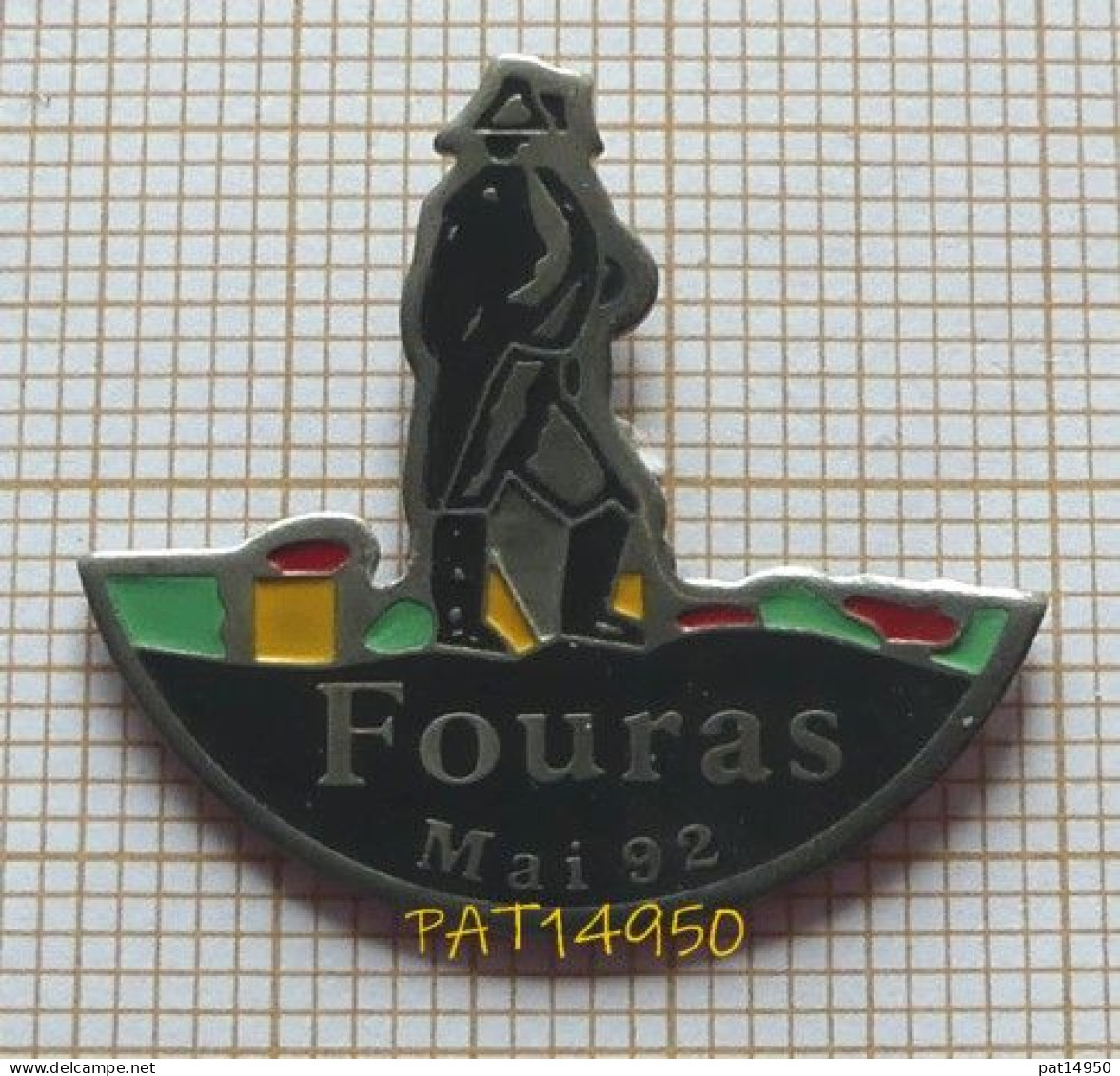 PAT14950 NAPOLEON FOURAS MAI 92 ILE D'AIX Dpt 17 CHARENTE MARITIME - Personnes Célèbres