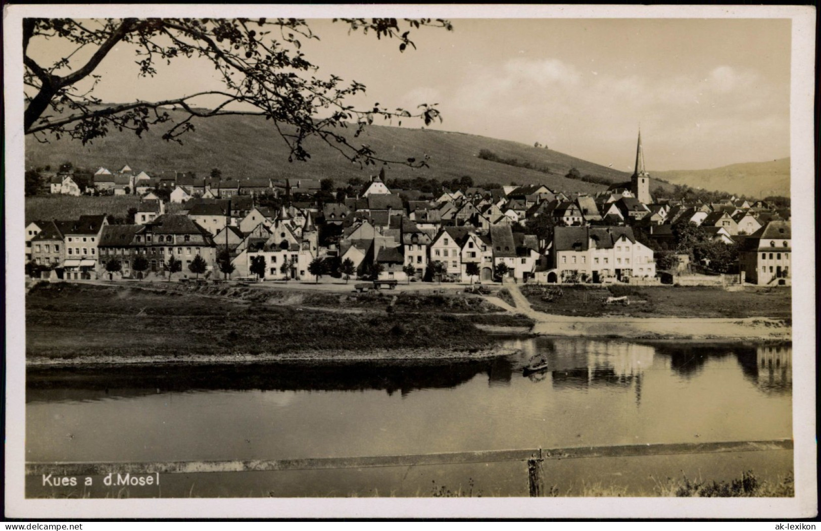 Bernkastel-Kues Berncastel-Cues Blick Auf Die Stadt - Fotokarte 1946 - Bernkastel-Kues