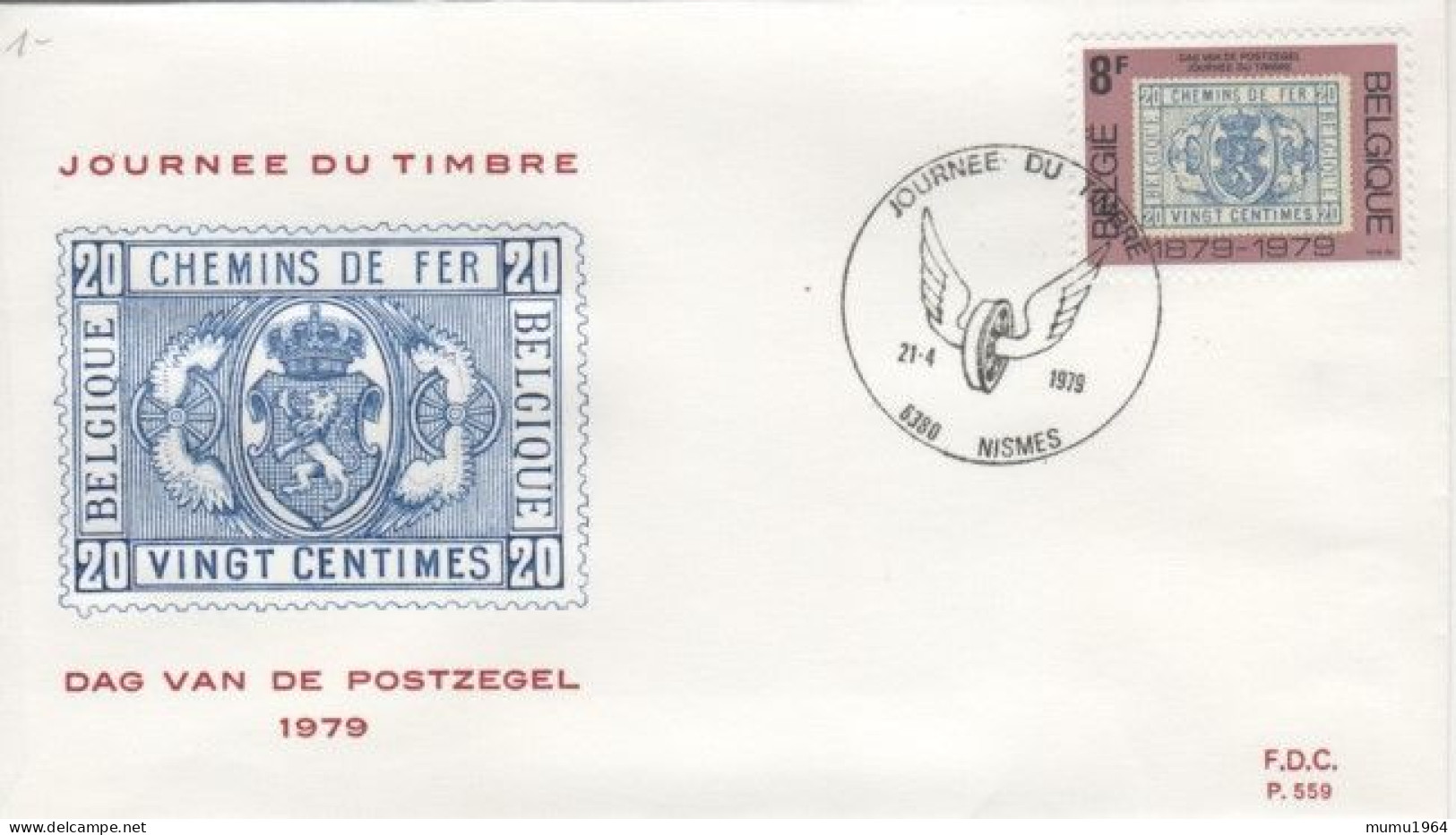 COB - FDC N° 559 - Timbre N° 1929 - 1971-1980