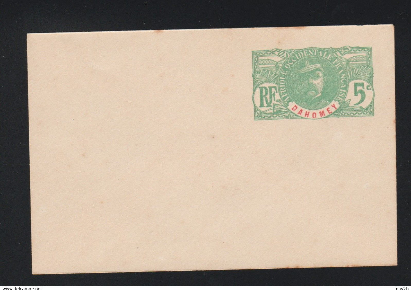 Entier Enveloppe (107x70) 5 Cts Vert .  Neuve - Lettres & Documents