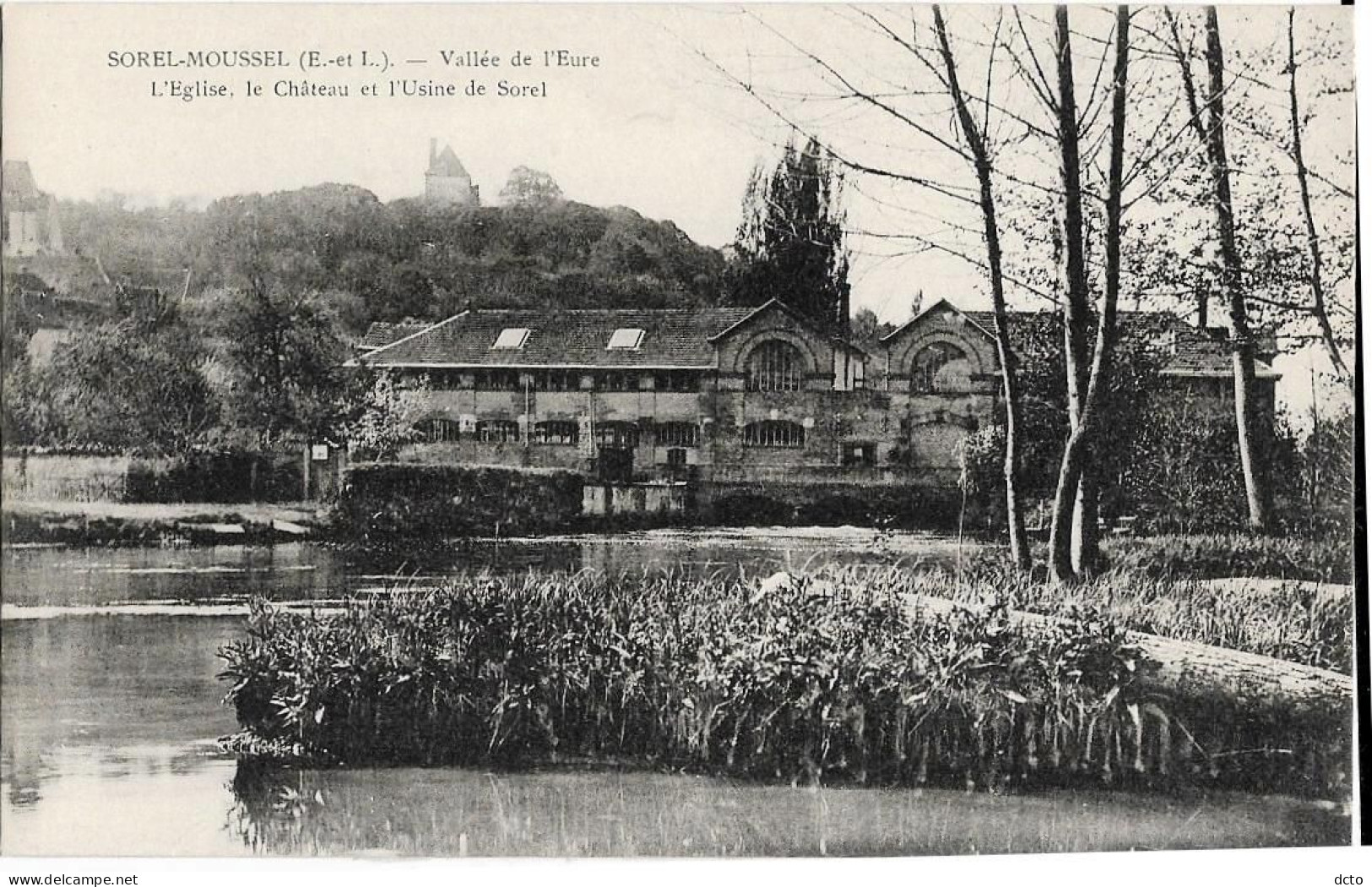 SOREL-MOUSSEL (28) Vallée Eure, Eglise, Château & Usine Ed. Tremblay - Sorel-Moussel