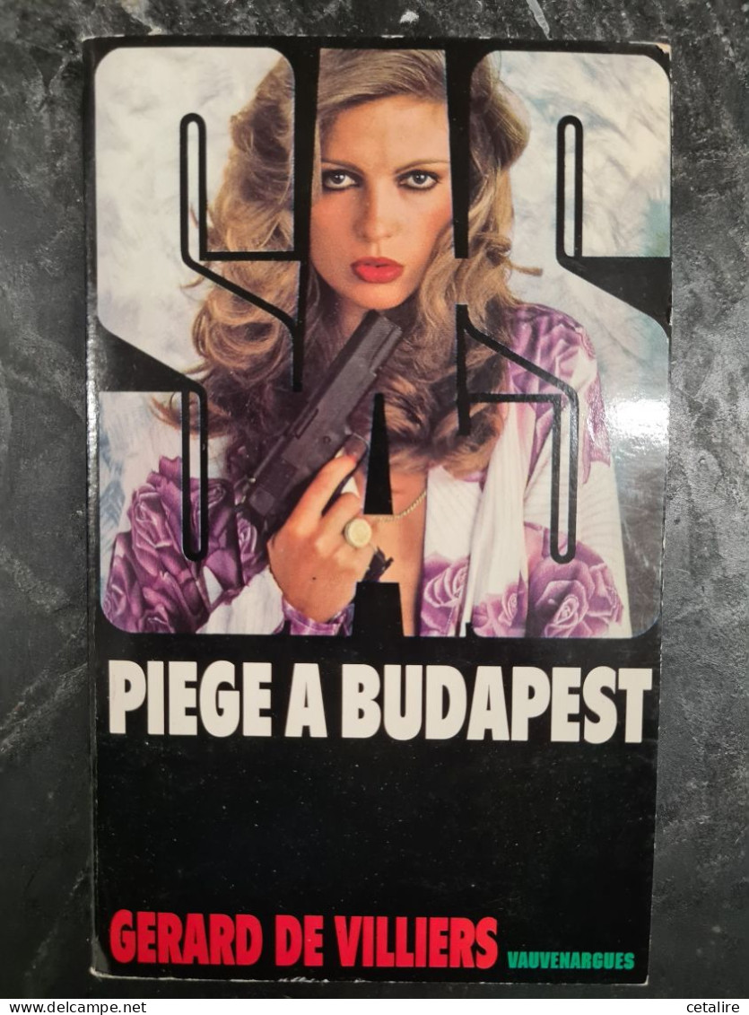 SAS Piege A Budapest  +++ TRES  BON ETAT+++ - SAS