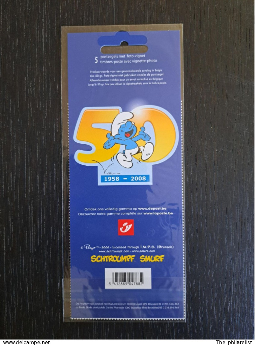 Duostamp Schtroumpfs / Smurfs / Schlumpfe - 50 Ans (Rivière) - 1971-1980