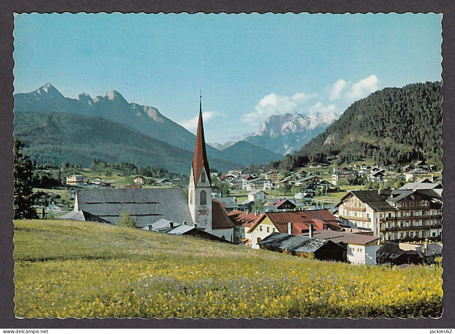 086709/ SEEFELD Gegen Wetterstein Und Karwendel - Seefeld