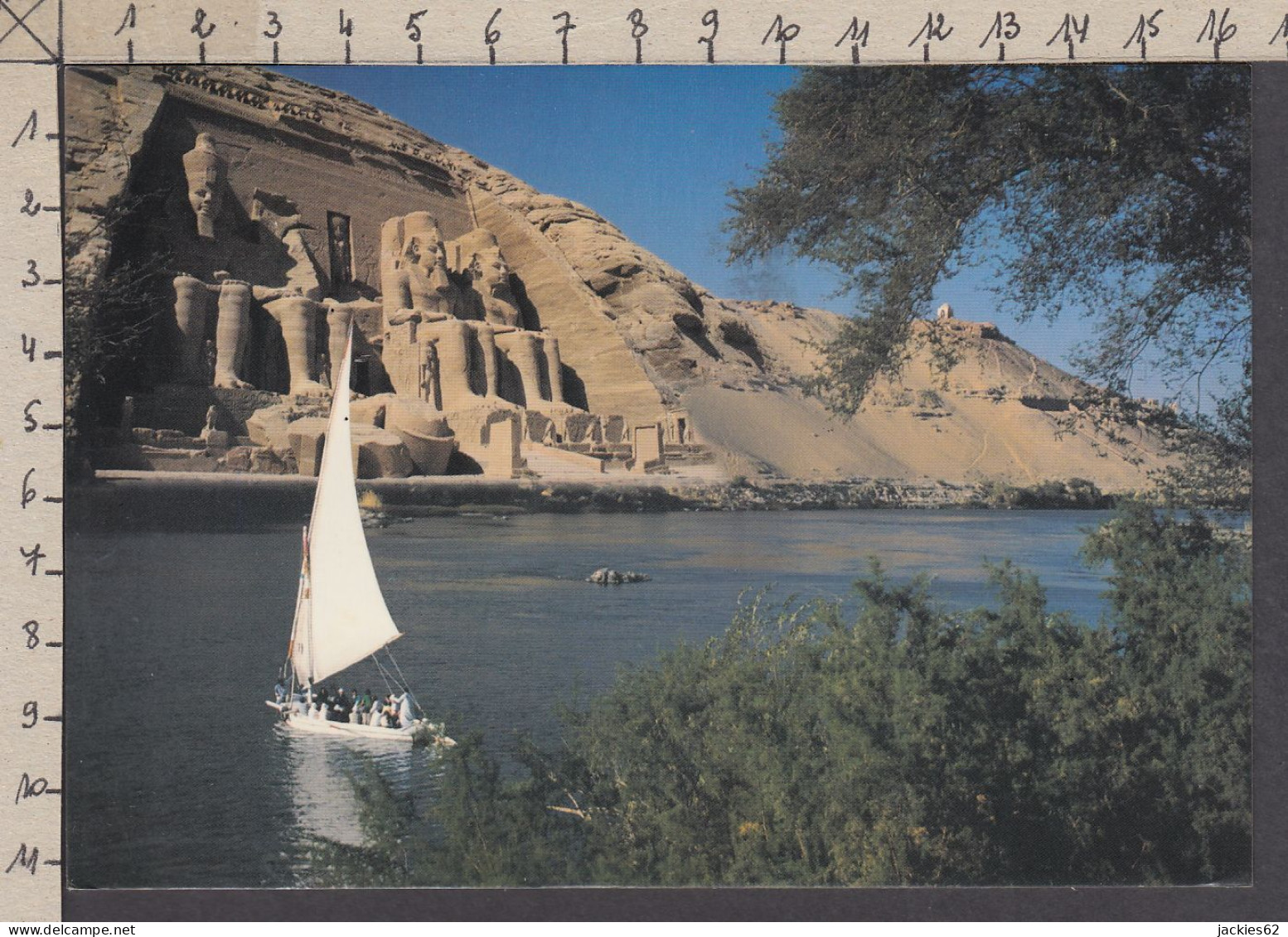 114521GF/ ABU SIMBEL, The Great Temple And The Nile - Abu Simbel Temples