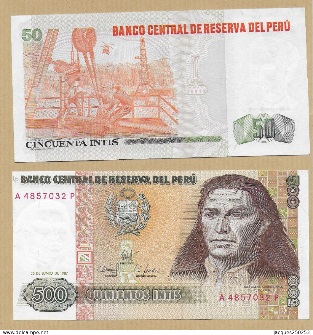 50 - 500 INTIS 1987 - Peru