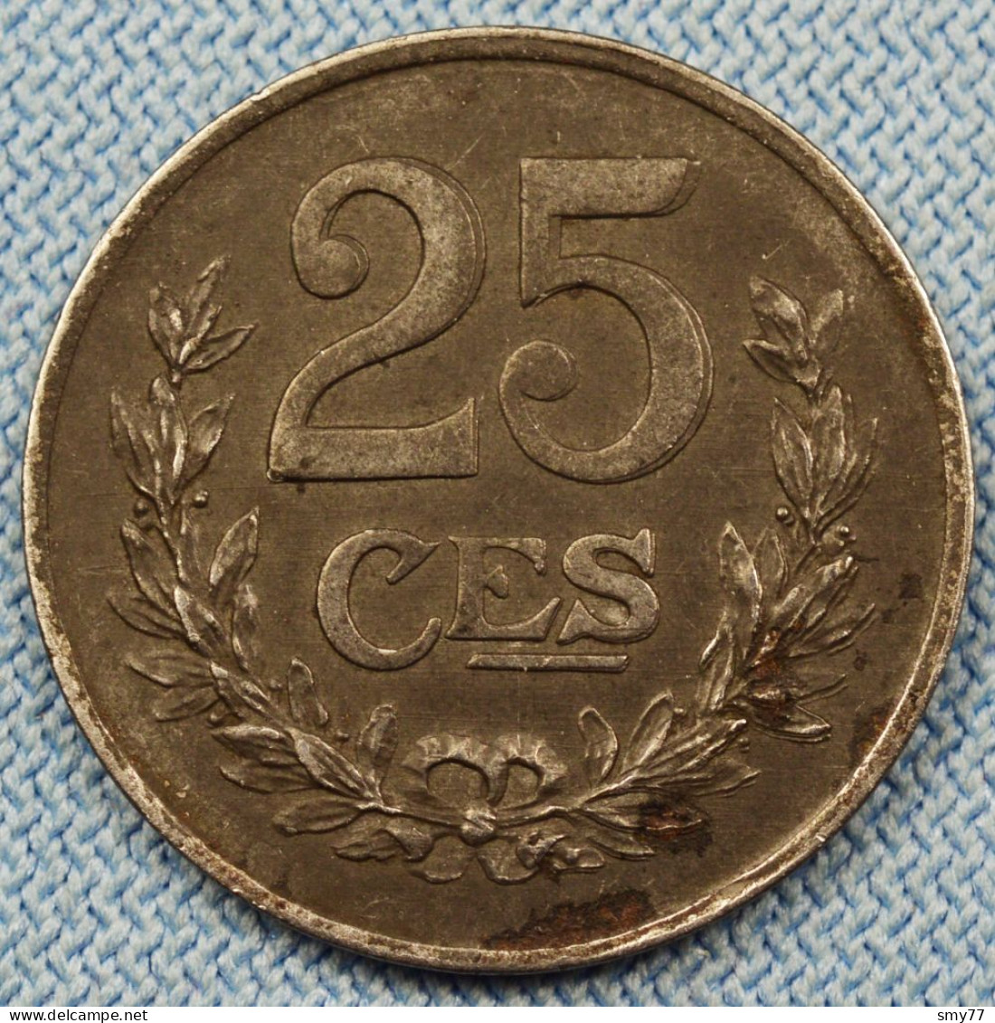 Luxembourg • 25 Centimes 1922 • Charlotte •  Luxemburg / Fer / Iron •  [24-691] - Luxembourg