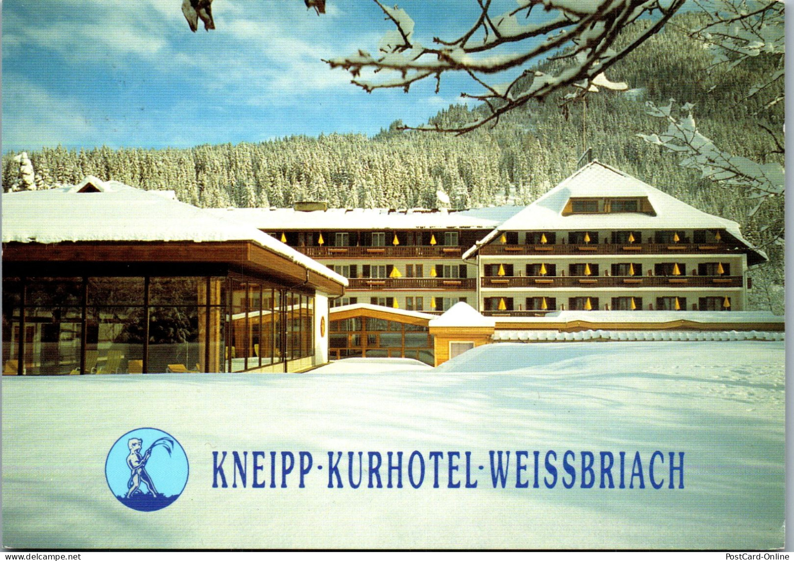 49774 - Kärnten - Weißbriach , Kneipp Kurhotel , Fam. Truppe Und Pucher - Gelaufen 1995 - Weissensee