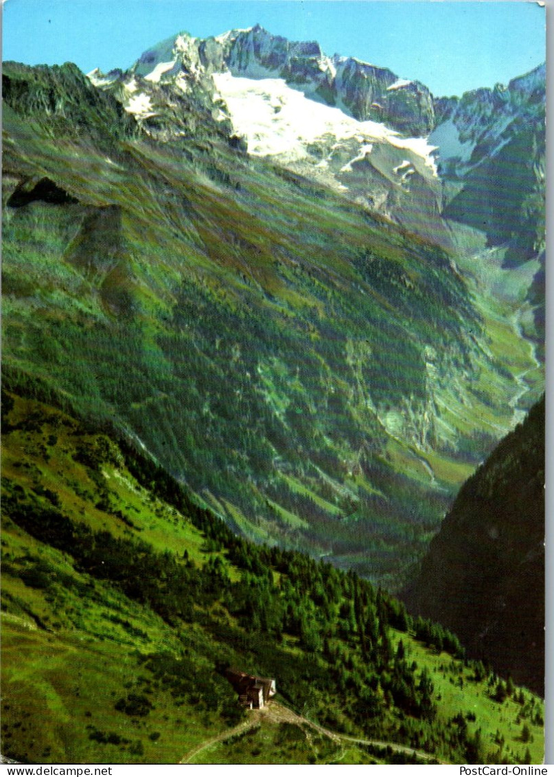 49698 - Kärnten - Mallnitz , Ankogelbahn Mittelstation , Blick Gegen Die Hochalmspitze - Gelaufen 1990 - Mallnitz