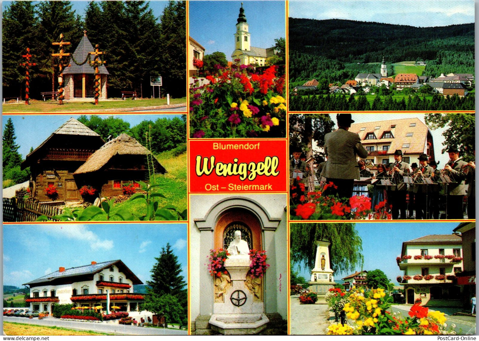 50363 - Steiermark - Wenigzell , Mehrbildkarte - Gelaufen 1993 - Hartberg