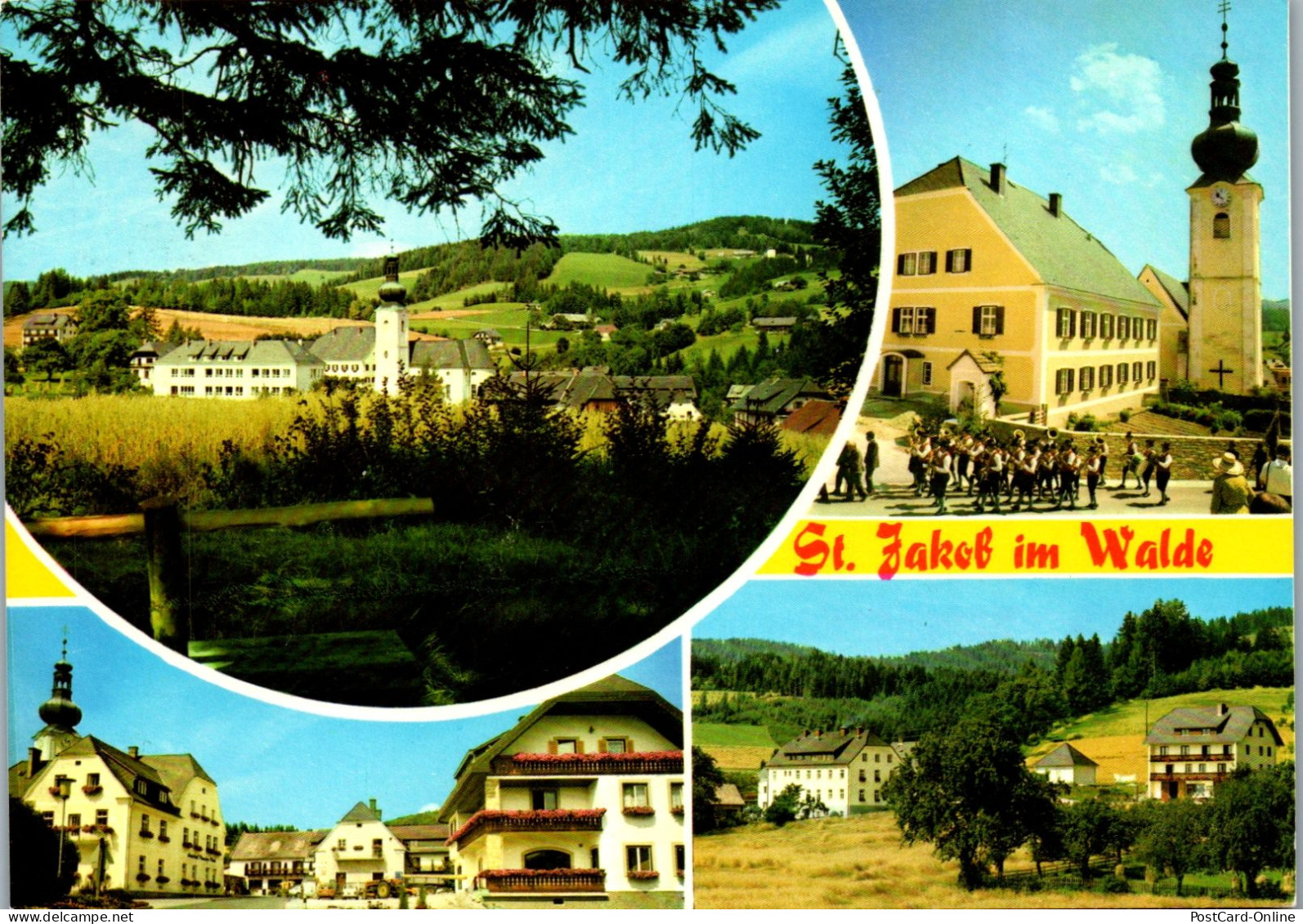 50070 - Steiermark - St. Jakob Im Walde , Mehrbildkarte - Gelaufen 1982 - Fürstenfeld