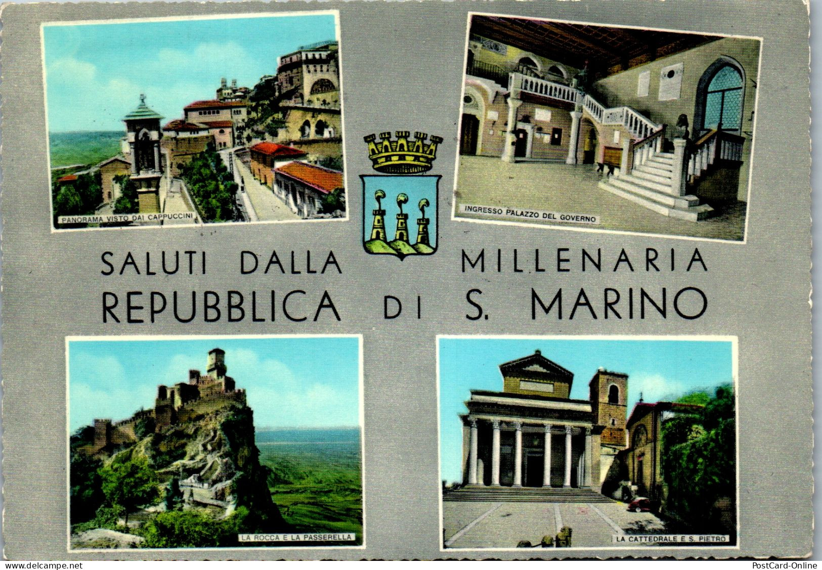 50863 - San Marino - R. S. , Mehrbildkarte - Gelaufen  - San Marino