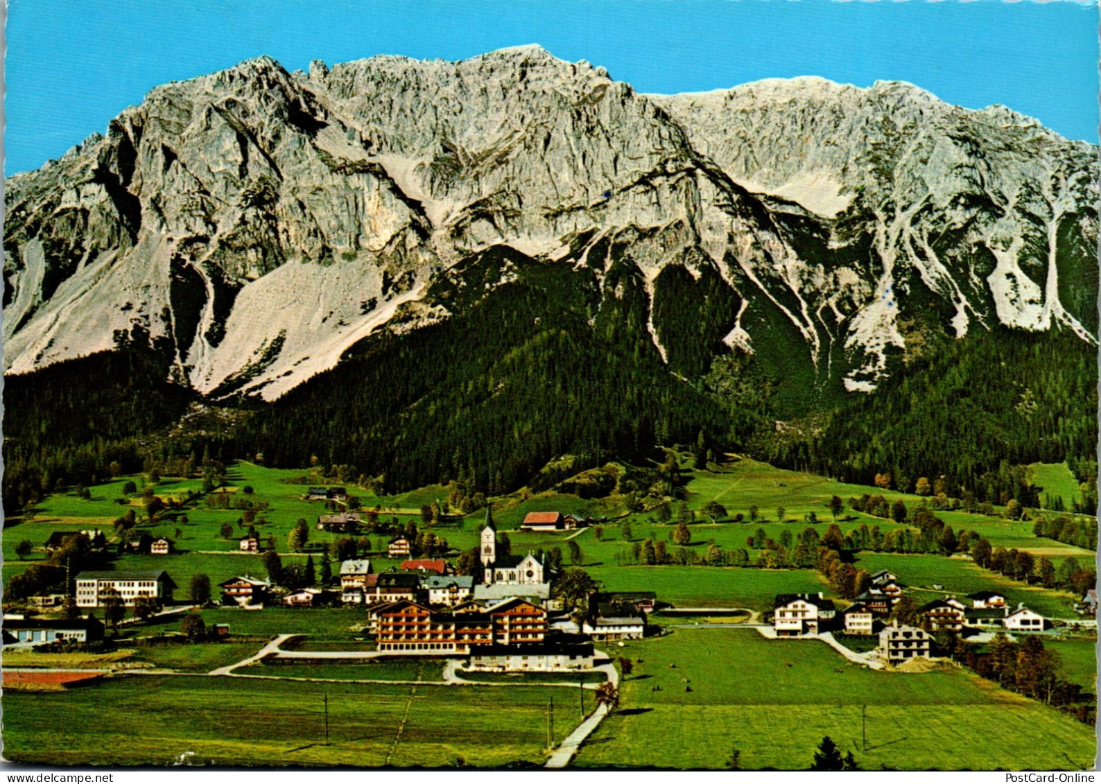 50609 - Steiermark - Ramsau , Am Dachstein Mit Scheichenspitze - Gelaufen  - Ramsau Am Dachstein