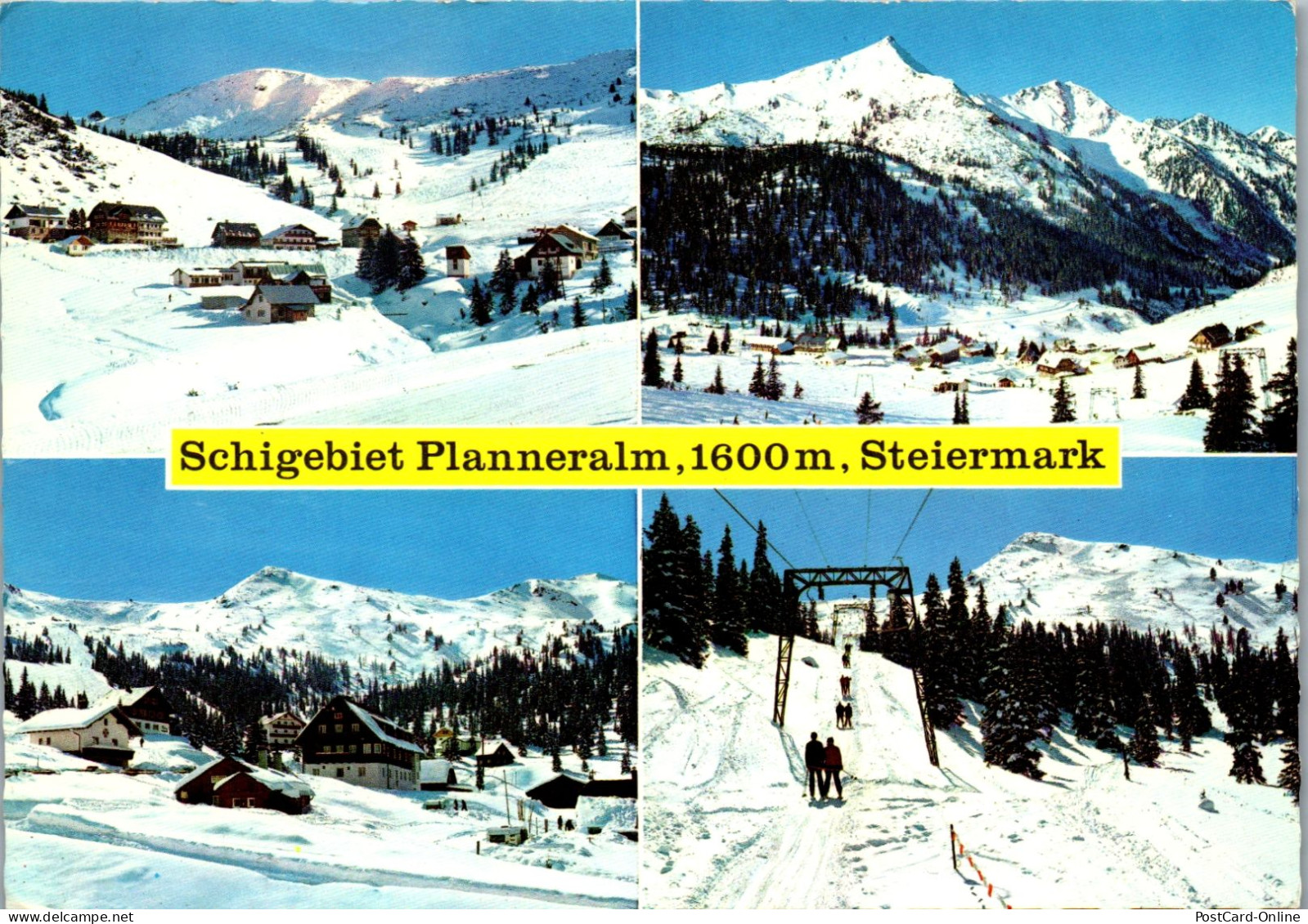 50594 - Steiermark - Donnersbach , Planneralm , Mehrbildkarte - Gelaufen 1978 - Donnersbach (Tal)