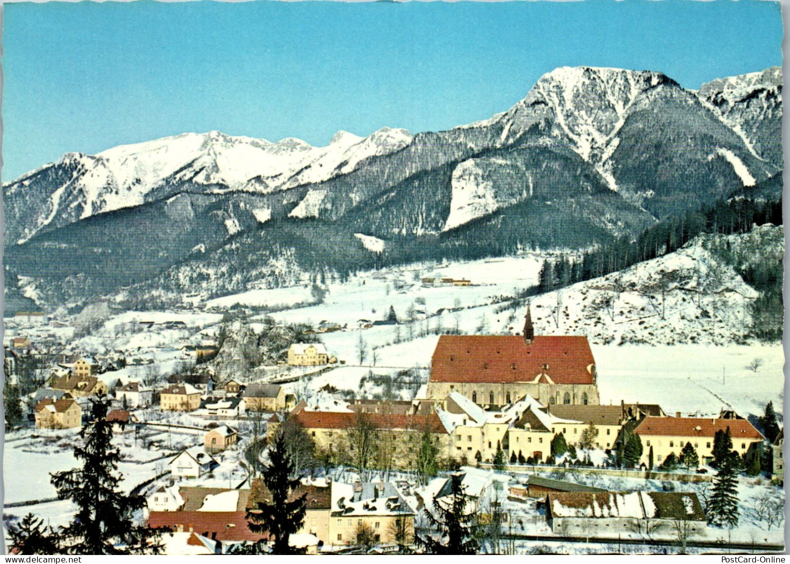 50516 - Steiermark - Neuberg , Blick Gegen Schneealpe - Gelaufen 1981 - Mürzzuschlag