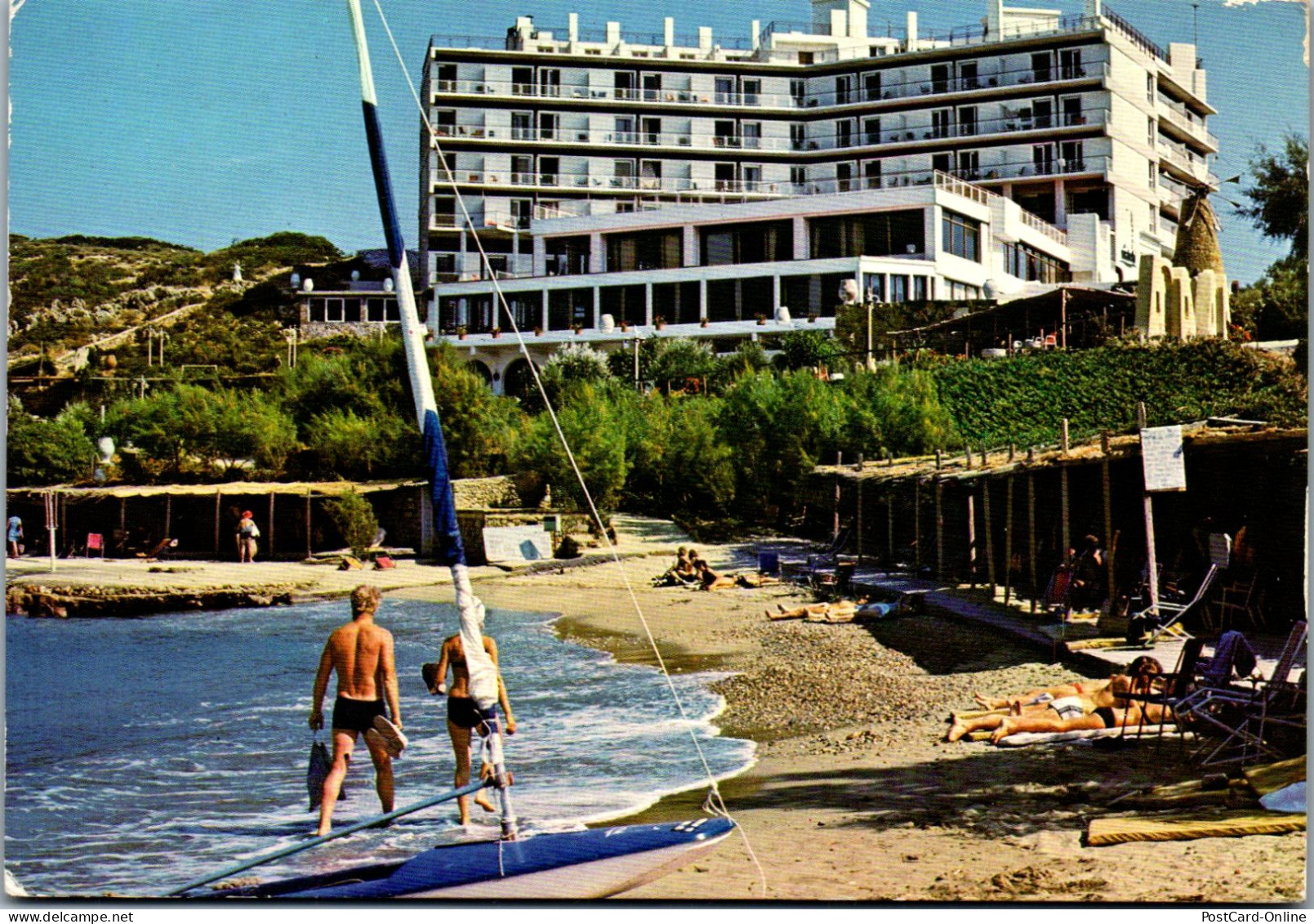 51170 - Griechenland - Crete , Kreta , Agios Nikolaos , Hotel Mirabello S.A. - Gelaufen  - Griekenland