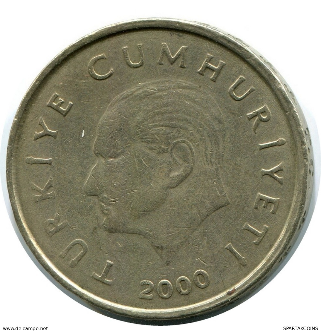 50 LIRA 2000 TURQUIA TURKEY Moneda #AR253.E.A - Türkei