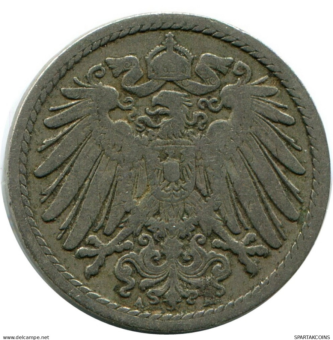 5 PFENNIG 1894 A GERMANY Coin #DB168.U.A