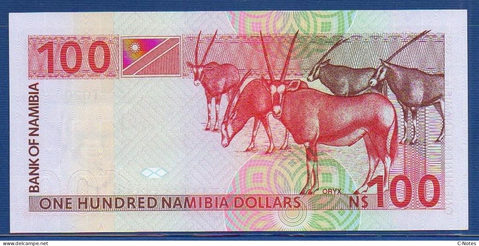 NAMIBIA - P. 3a – 100 Namibia Dollars ND (1993) UNC, S/n T0206397 - Namibie