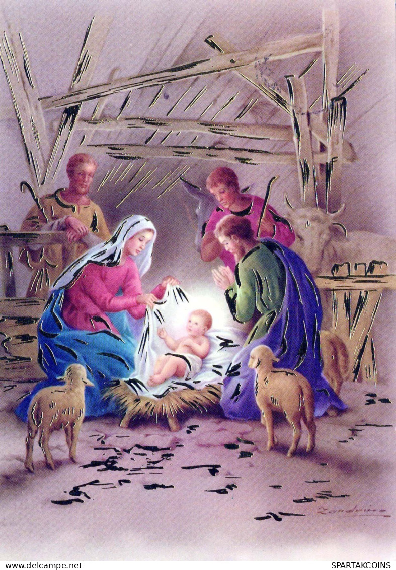 Vergine Maria Madonna Gesù Bambino Natale Religione #PBB699.IT - Vierge Marie & Madones