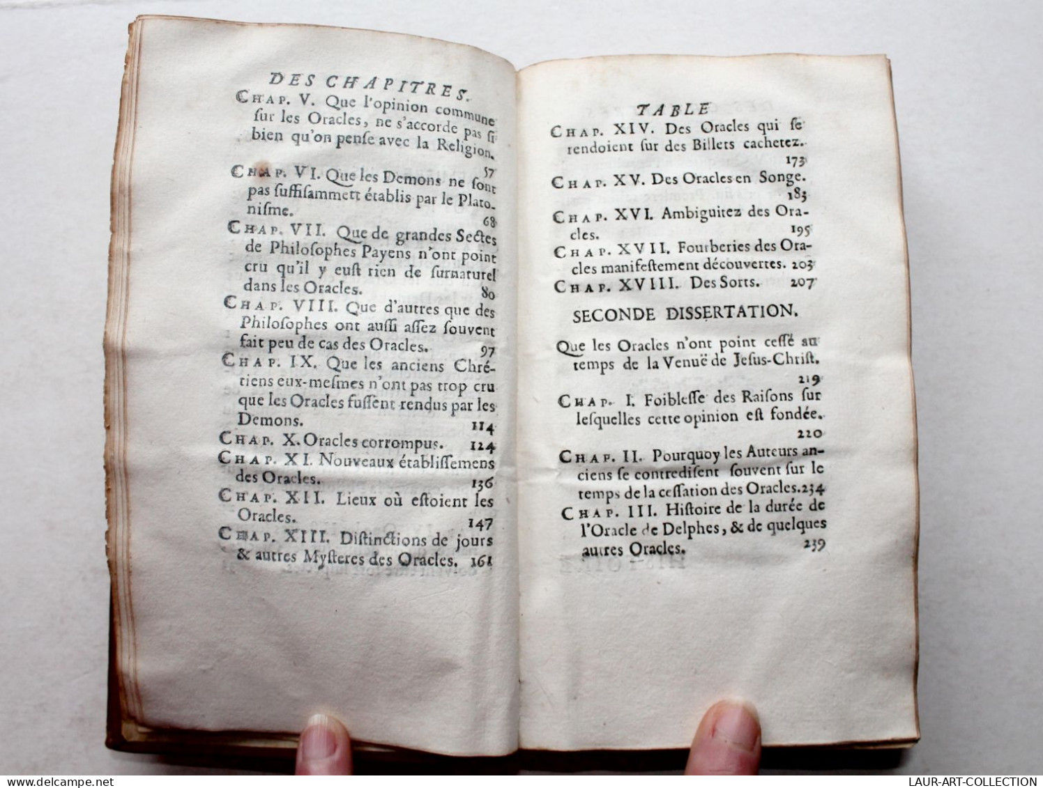 HISTOIRE DES ORACLES Par M. DE FONTENELLE NOUVELLE EDITION 1698 BRUNET / ANCIEN LIVRE DU XVIIe SIECLE (2204.8) - Tot De 18de Eeuw
