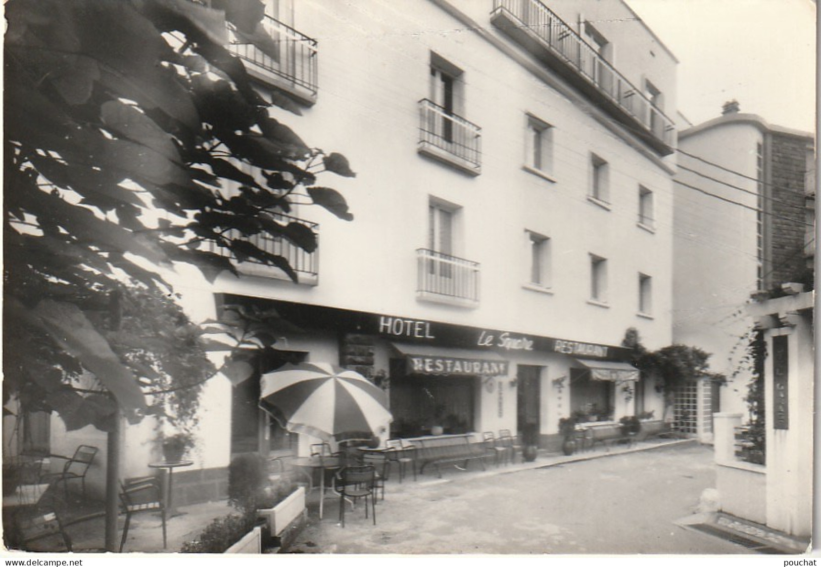 GU Nw -(65) CAPVERN LES BAINS -  HOTEL RESTAURANT " LE SQUARE " - PROPRIETAIRE A . ABADIE - 2 SCANS - Other & Unclassified