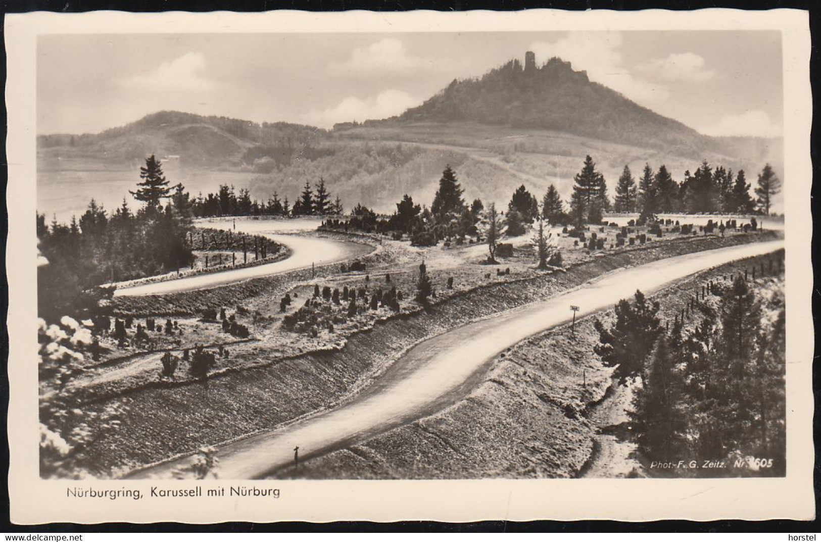 D-53518 Adenau - Nürburgring - Karussell Mit Nürburg ( Alte Aufnahme) - Gerolstein