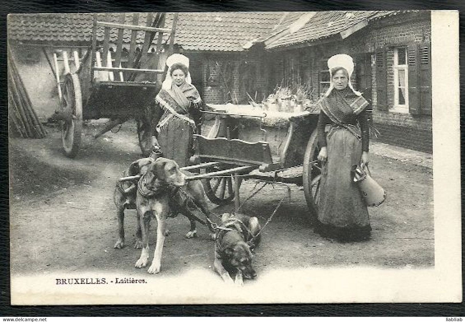 BELGIQUE = BRUXELLES - LES LAITIERES - Petits Métiers