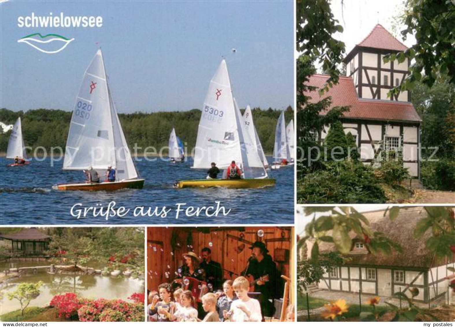 73753395 Ferch Regatta Am Schwielowsee Teich Kindertheater Fachwerkhaus Ferch - Ferch