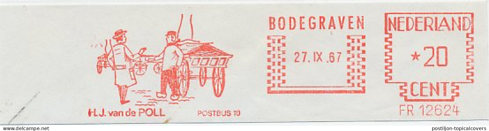 Meter Cut Netherlands 1967 Farmer - Bargaining - Agriculture