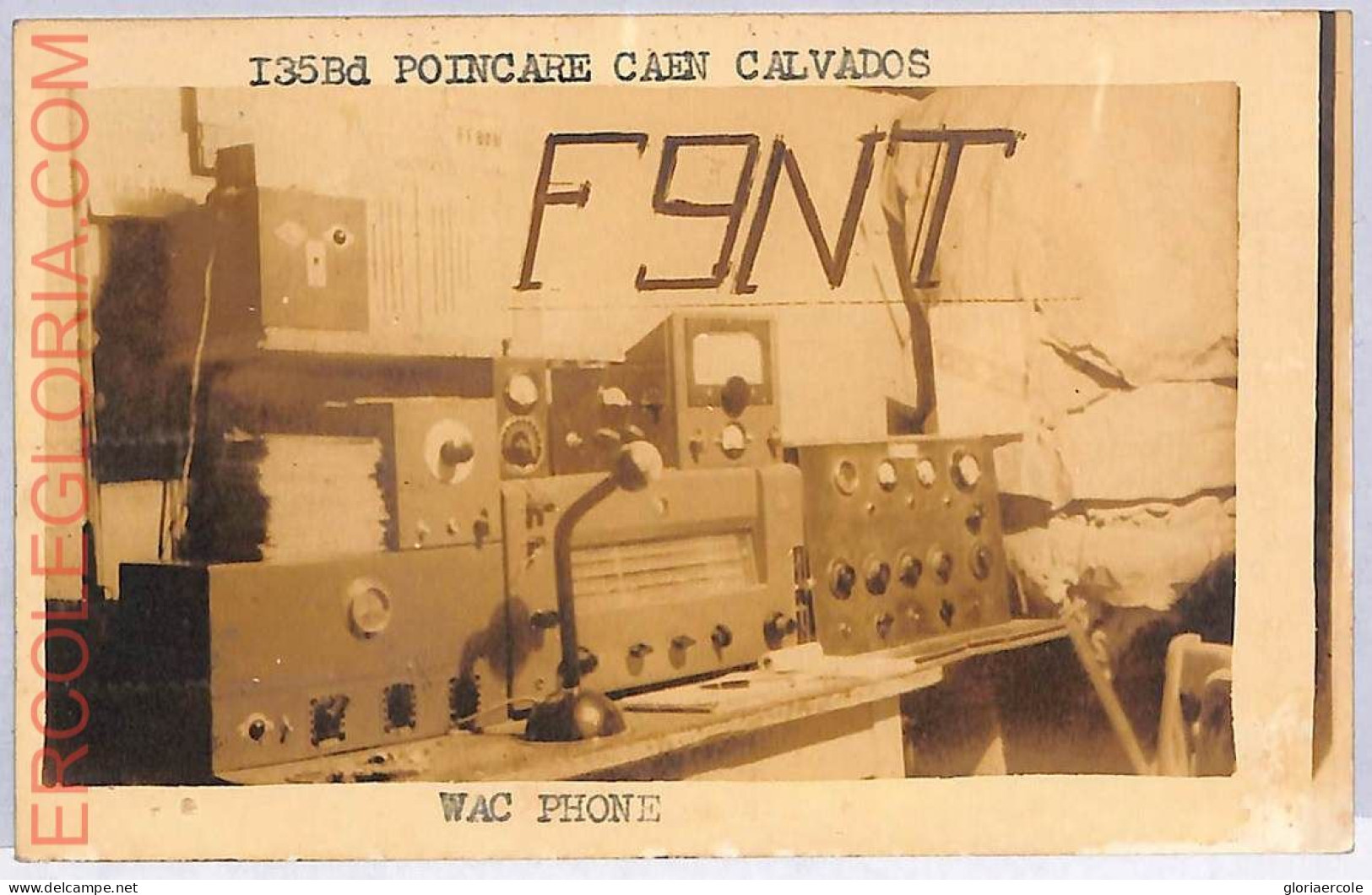 Ad9055 - FRANCE - RADIO FREQUENCY CARD   - 1950 - Radio