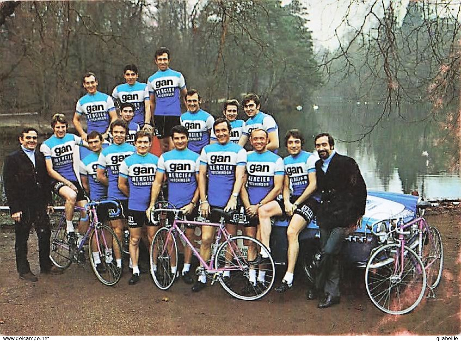 Vélo Coureur Cycliste  - Team GAN - 1973  -  Cycling - Cyclisme - Ciclismo - Wielrennen  - Cycling