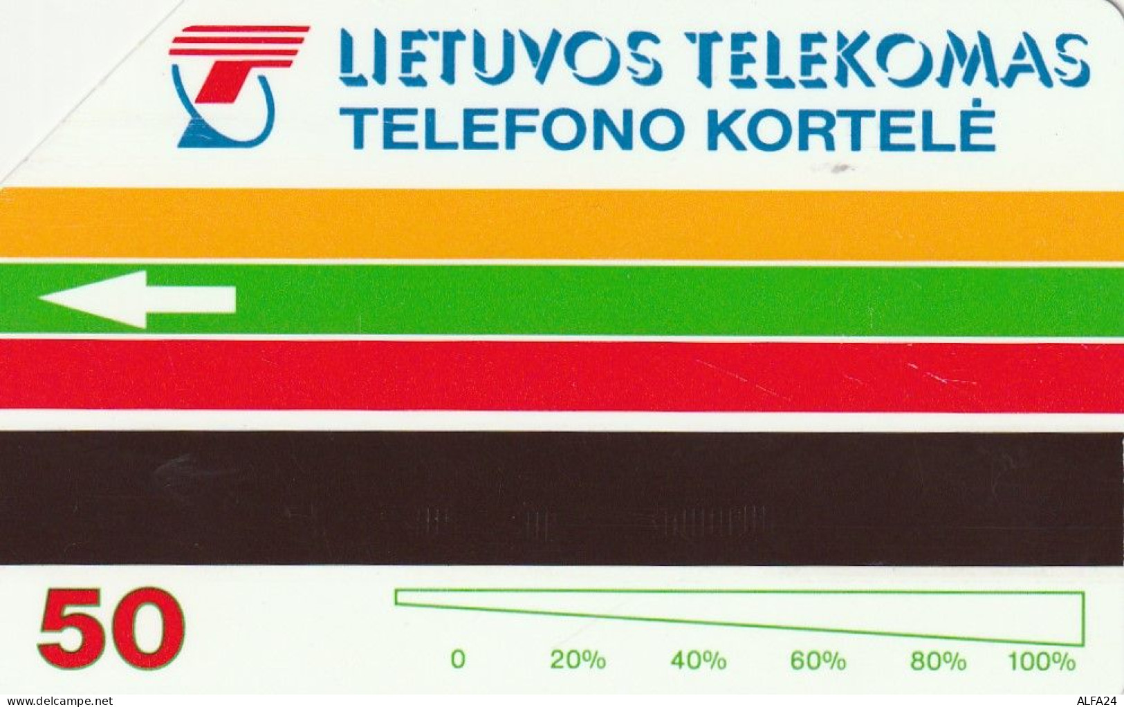PHONE CARD LITUANIA  (CZ1622 - Lituanie