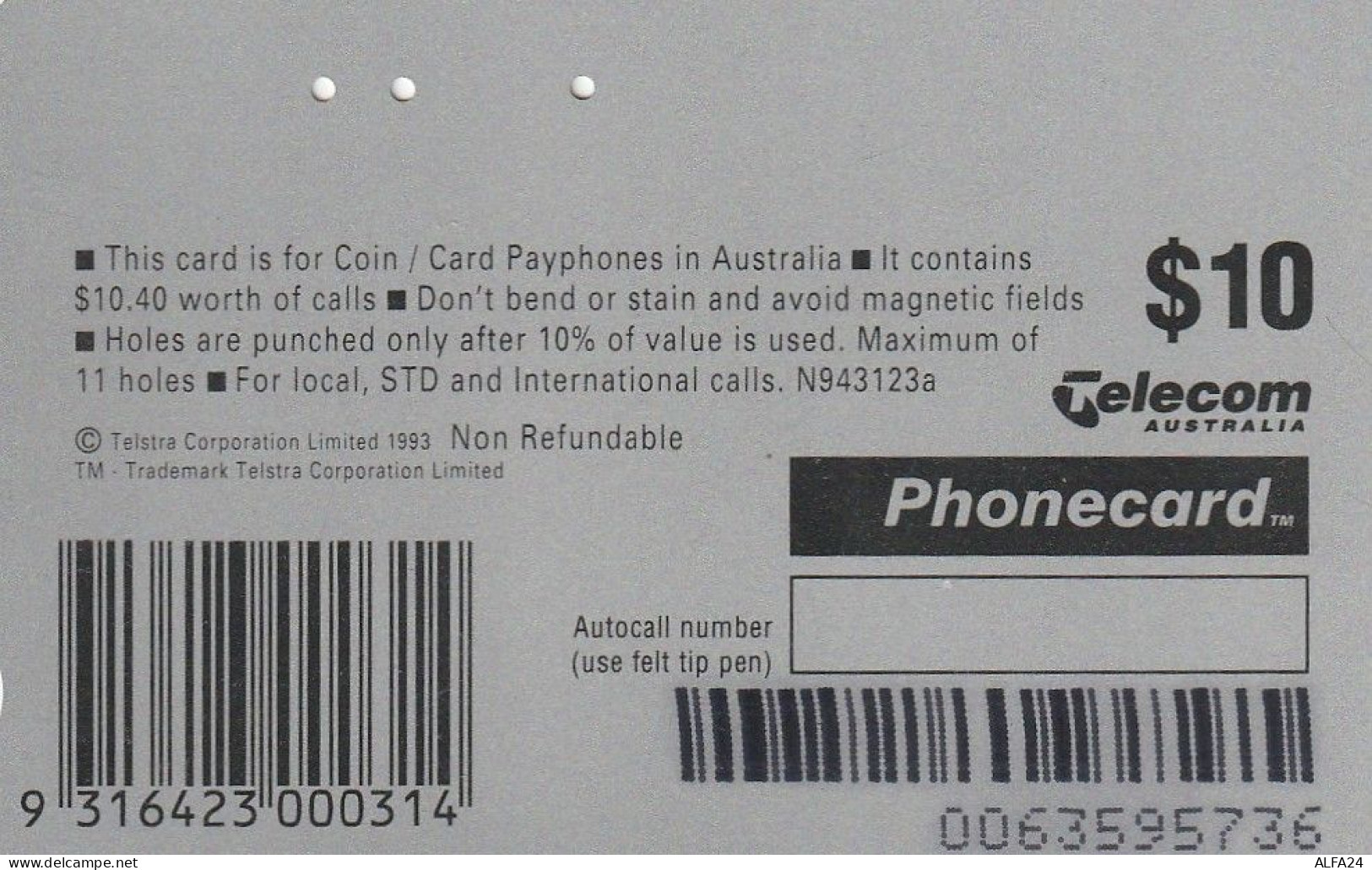 PHONE CARD AUSTRALIA  (CZ1588 - Australië