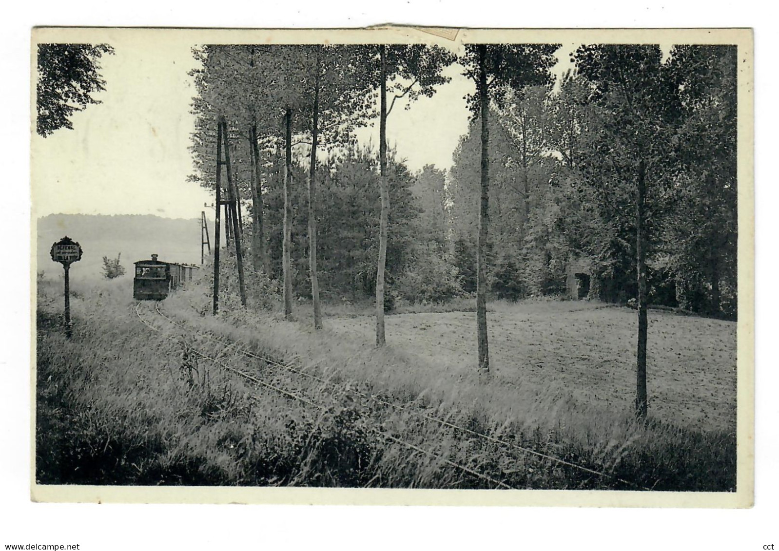 Grez-Doiceau  Clairière Manet    TRAM VAPEUR - Grez-Doiceau