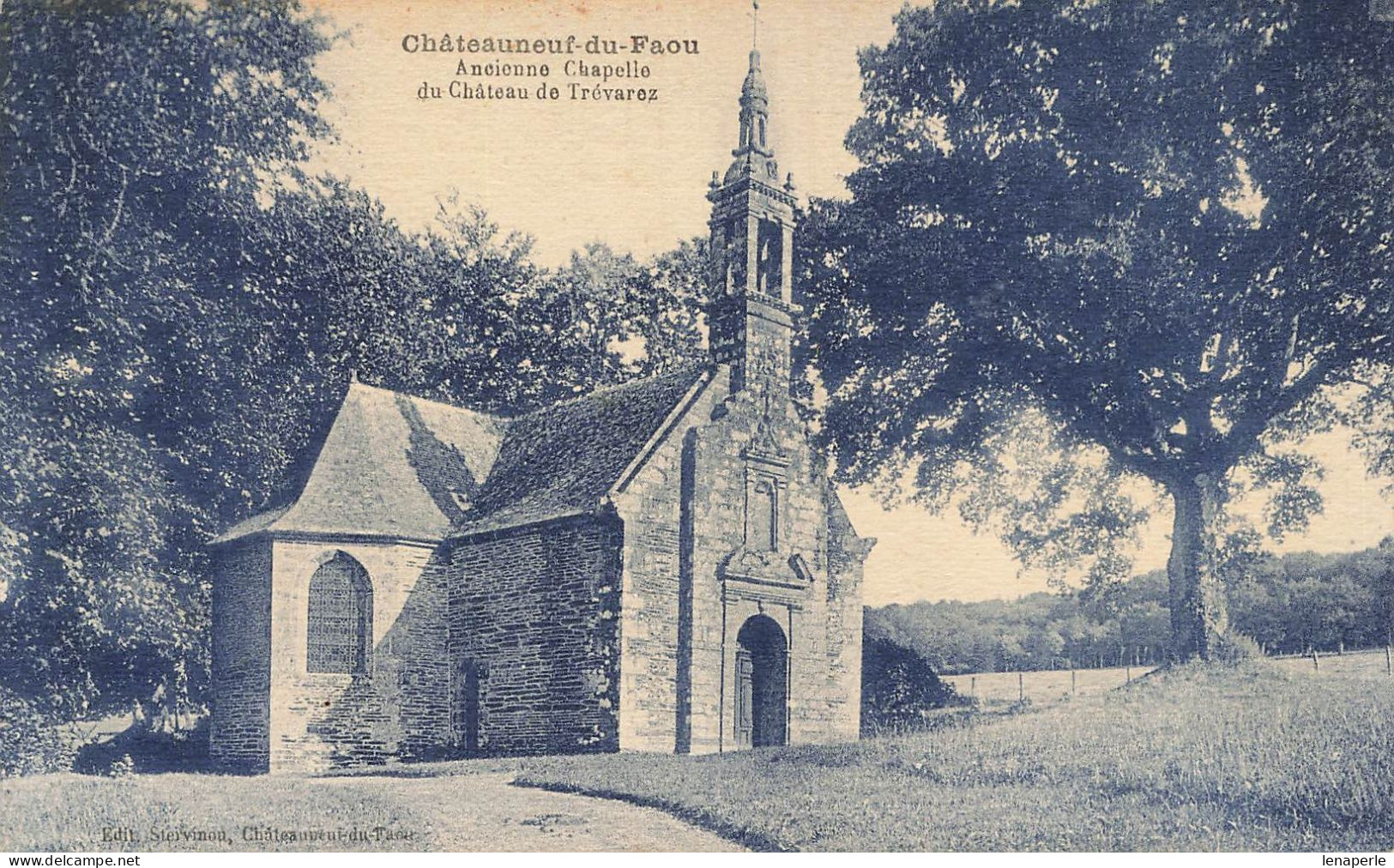 D8178 Châteauneuf Du Faou Ancienne Chapelle - Châteauneuf-du-Faou