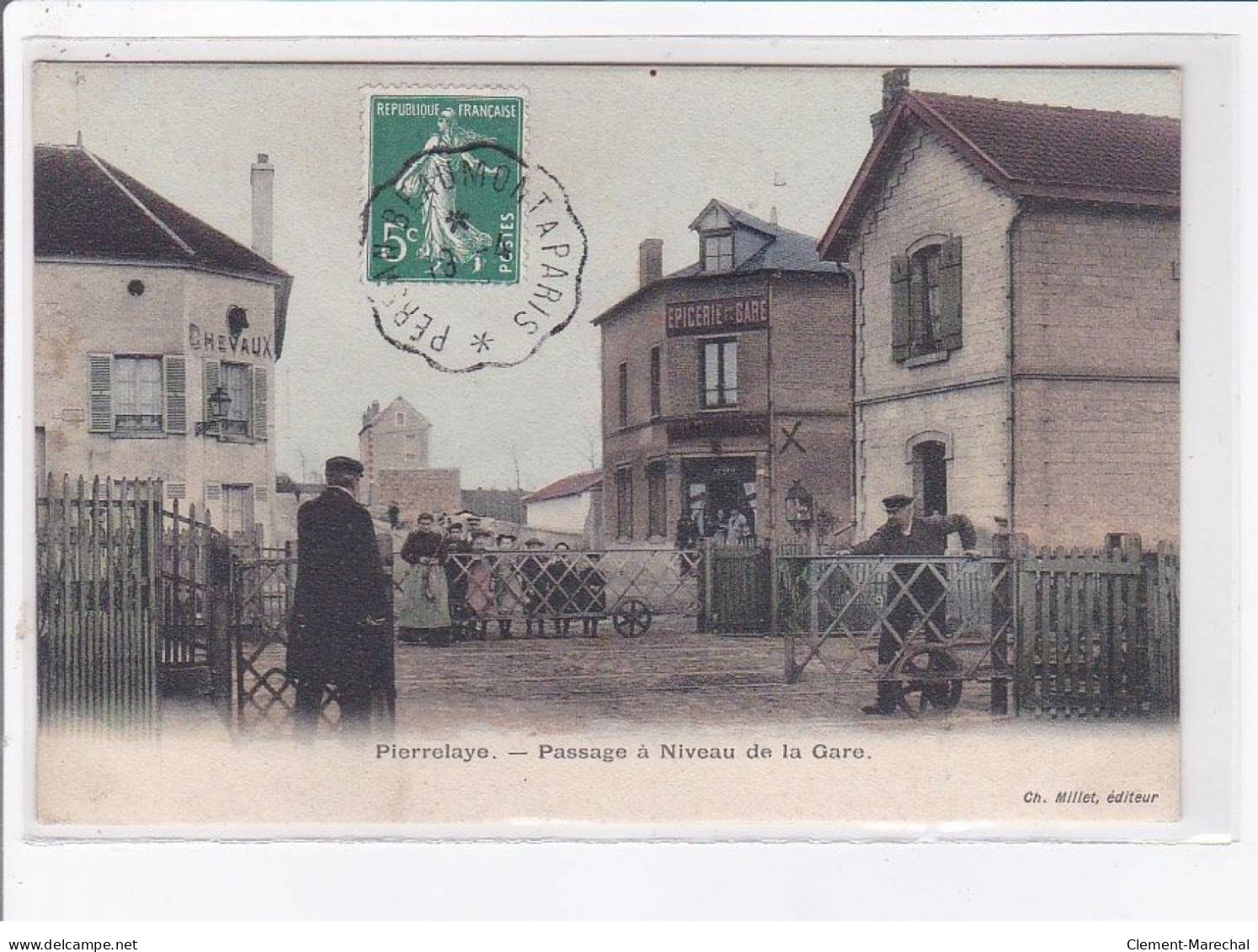 PIERRELAYE: Passage à Niveau De La Gare - Très Bon état - Pierrelaye