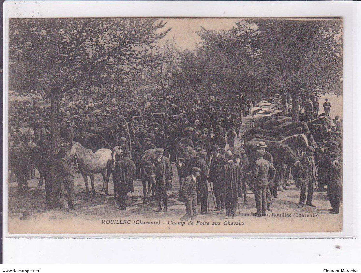 ROUILLAC: Champ De Foire Aux Chevaux - Très Bon état - Rouillac