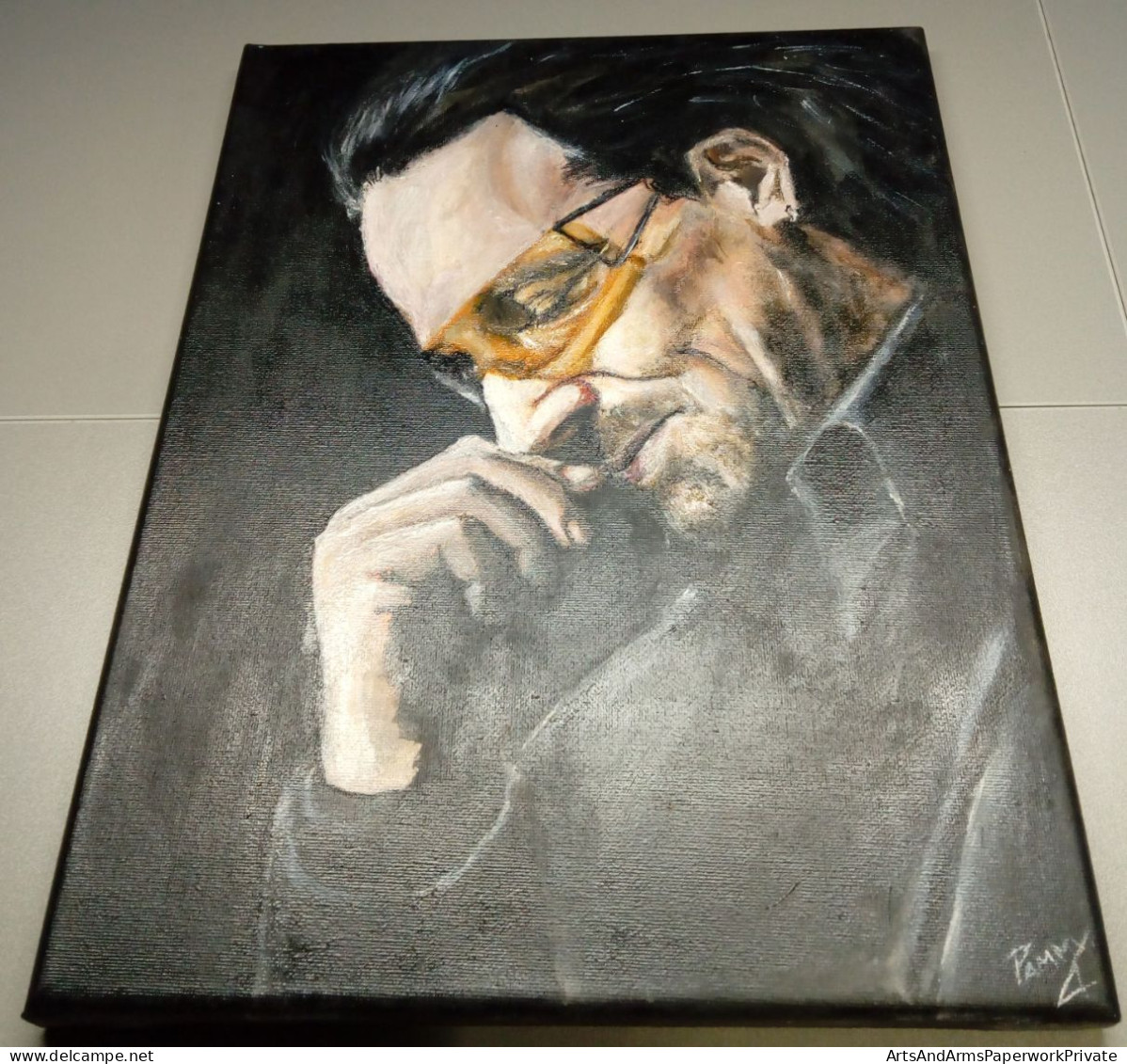 Portrait Du Chanteur Bono (U2)/ Portrait Of Singer Bono (U2), Pammy - Olii