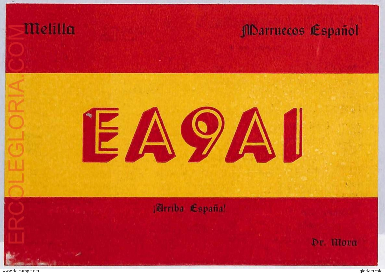 Ad9219 - SPAIN - RADIO FREQUENCY CARD  - 1950 - Radio