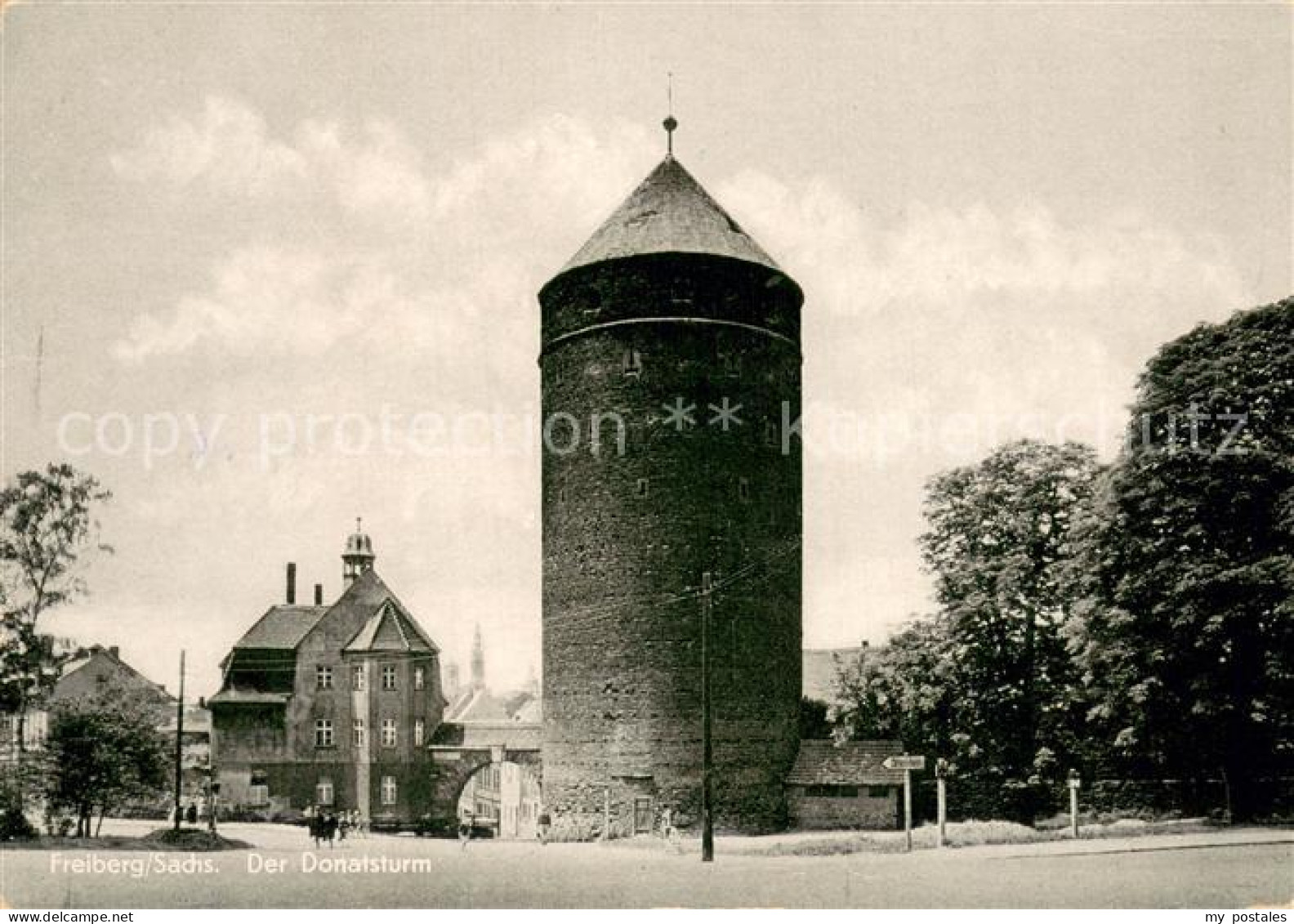 73751128 Freiberg Sachsen Der Donatsturm Freiberg Sachsen - Freiberg (Sachsen)