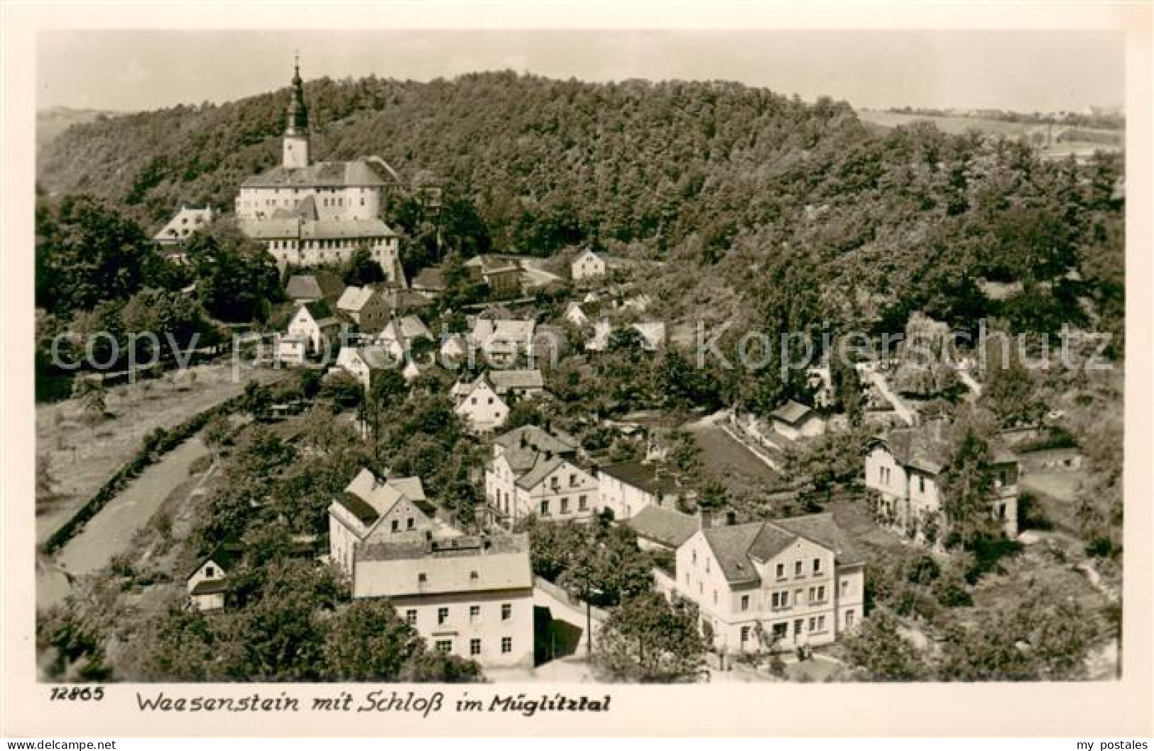 73750622 Weesenstein Mit Schloss Im Mueglitztal Weesenstein - Maxen