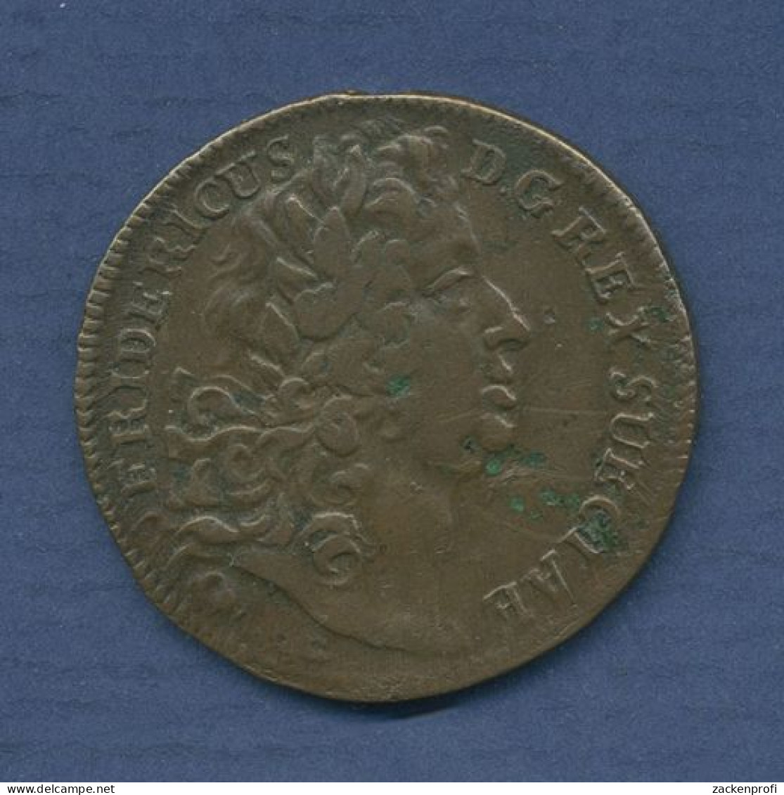 Hessen-Kassel 3 Heller 1740 Kopfbild, Friedrich I., Schütz 1633, Ss (m3841) - Petites Monnaies & Autres Subdivisions