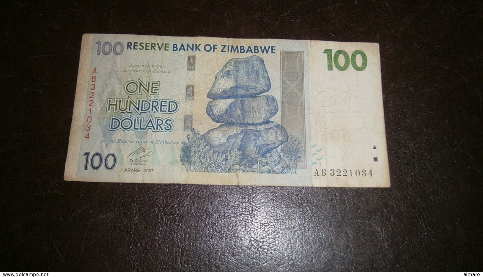 ZIMBABWE 22 BANKNOTES